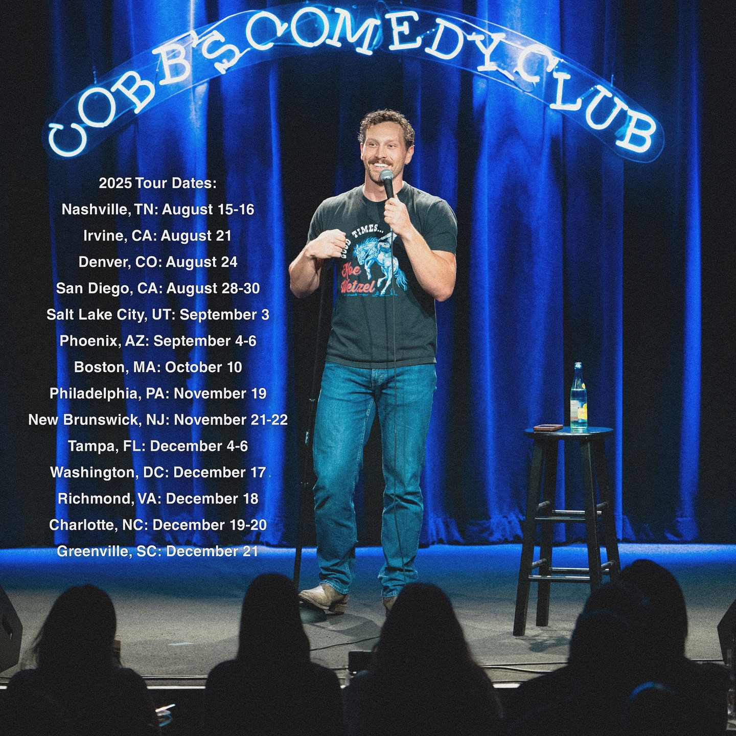 Rocky Dale Davis Tour Poster 2025